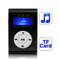 Reproductor MP3 con ranura para tarjeta TF/Micro SD con pantalla LCD, clip de metal, with LCD Screen