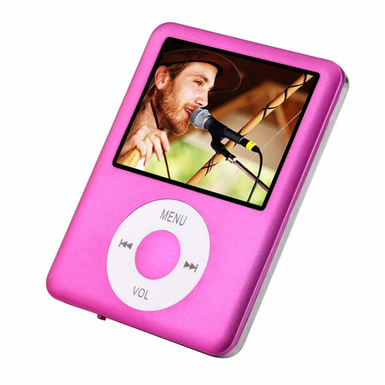 Reproductor MP4 con pantalla TFT de 1,8 pulgadas con ranura para tarjeta TF, grabadora compatible, radio FM, libro electrónico y calendario