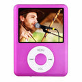 Reproductor MP4 con pantalla TFT de 1,8 pulgadas con ranura para tarjeta TF, grabadora compatible, radio FM, libro electrónico y calendario