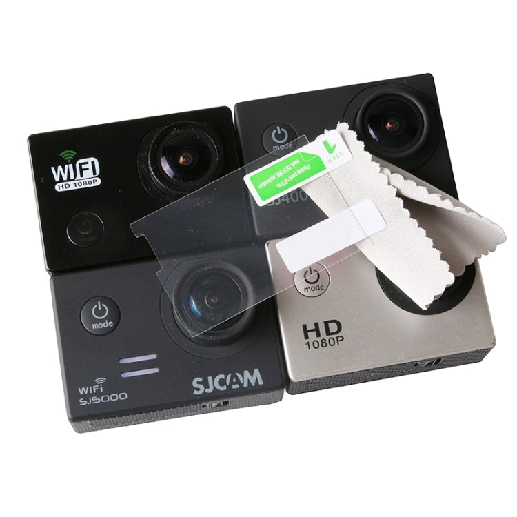 Protector de pantalla LCD antirreflejo HD para cámara deportiva SJCAM SJ4000 y SJ4000 Wifi y SJ5000 y SJ5000 Wifi y SJ5000+ Wifi y SJ6000 y SJ7000, SJ7000