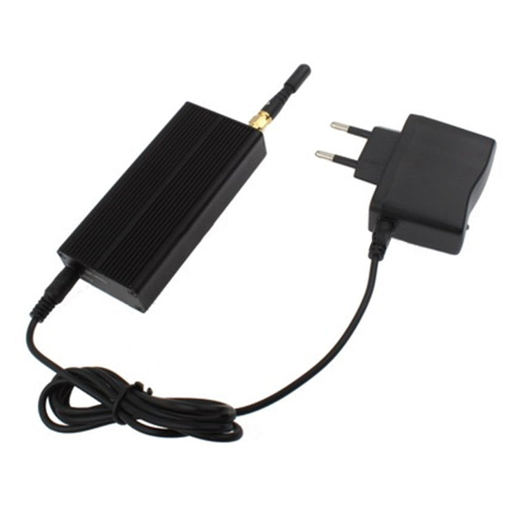 808HD negro, bloqueador portátil Bluetooth y WIFI (cobertura: 5 ~ 15 m)