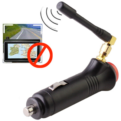 Inhibidor de señal GPS portátil para automóvil con interruptor (Cobertura: 0,5 ~ 15 metros), Cigarette Lighter 0.5~15m