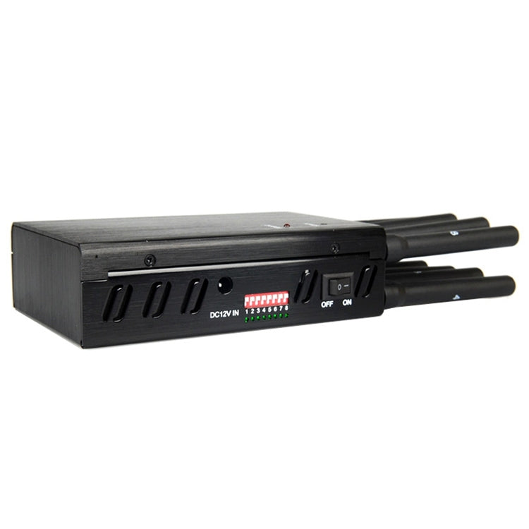 JAX-121A-8 GSM / DCS / WiFi / 3G / 4G / GPS / LOJACK Aislador de señal de teléfono móvil, Cobertura: 20 metros, GSM / DCS / WiFi / 3G / 4G / GPS / LOJACK