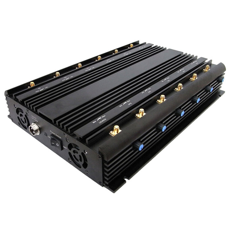 JAX-101A-12 CDMA / GSM / DCS / PCS / GPS / LOJACK / VHF y UHF / WiFi / 3G / 4G Ajustable Aislador de señal de teléfono móvil, Cobertura: 40 metros, CDMA / GSM / DCS / PCS / GPS / LOJACK / VHF & UHF / WiFi / 3G / 4G