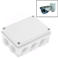 Cámaras de vigilancia de seguridad Caja de fuente de alimentación impermeable de plástico, tamaño: 15 cm x 11 cm x 7 cm