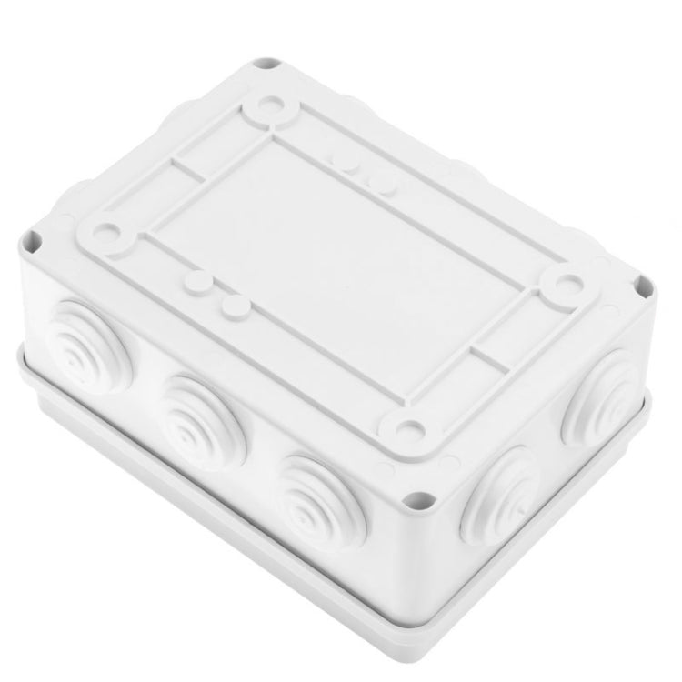 Cámaras de vigilancia de seguridad Caja de fuente de alimentación impermeable de plástico, tamaño: 15 cm x 11 cm x 7 cm