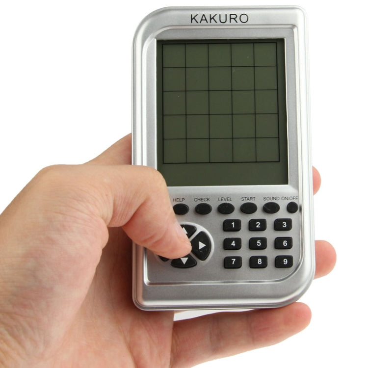 Máquina cuadrada de pantalla grande de juego electrónico Kakuro 5 x 5, Nine Palaces Sudoku Game Machine