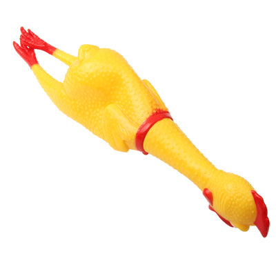 Juguete interesante de 40cm para aliviar el estrés, gallina chillona, pollo estridente, regalo exprimido, 40cm