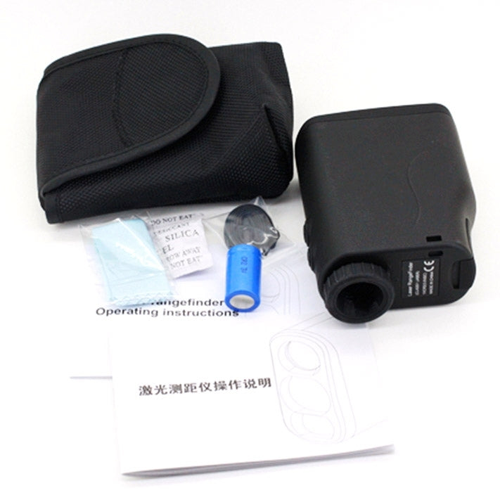 Telescopio monocular de mano impermeable para golf, rango de medición: 5-600 m