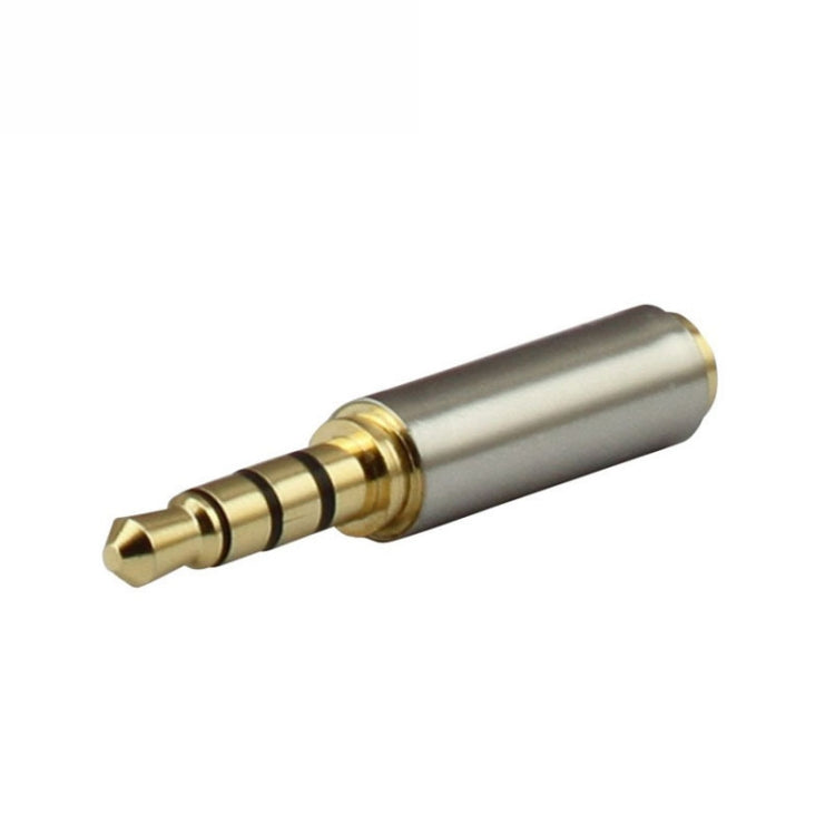 Conector jack de audio de 4 pines de 3,5 mm a adaptadores de 4 pines de 2,5 mm (10 piezas en un paquete, el precio es por 10 piezas), 3.5mm Male to 2.5mm Female