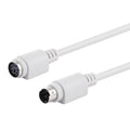 Cable extensor de teclado/ratón PS/2 de 6 pines (PS/2 macho a PS/2 hembra), longitud: 3 m, PS/2 Male to PS/2 Female, 1.2m, PS/2 Male to PS/2 Female, 3m