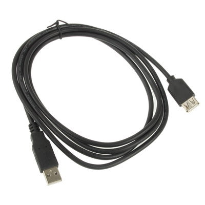 Cable de extensión USB 2.0 AM a AF, longitud: 1,5 m, Length: 1.5m
