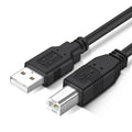 Cable de extensión de impresora USB 2.0 AM a BM, longitud: 3 m, Length: 3m