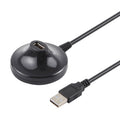 Cable de extensión USB 2.0 AM a AF con base, longitud: 1,5 m, With Base 1.5m