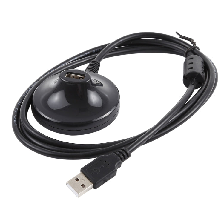 Cable de extensión USB 2.0 AM a AF con base, longitud: 1,5 m, With Base 1.5m