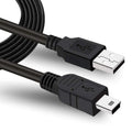 Cable USB 2.0 AM a Mini USB de 5 pines, longitud: 1,5 m, USB 2.0 AM to Mini 5Pin