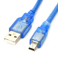 Cable USB 2.0 AM a Mini USB de 5 pines, longitud: 30,5 cm
