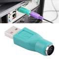 Adaptador USB A macho a mini DIN6 hembra (PS/2 a USB), PS/2 Female to USB Male