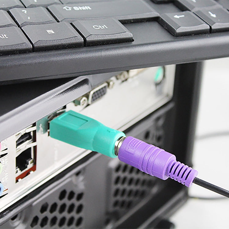 Adaptador USB A macho a mini DIN6 hembra (PS/2 a USB), PS/2 Female to USB Male