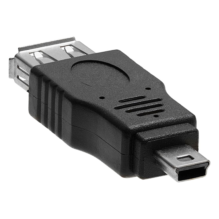 Adaptador USB 2.0 hembra a Mini USB macho de 5 pines (función OTG)