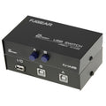Conmutador de datos USB de 2 puertos