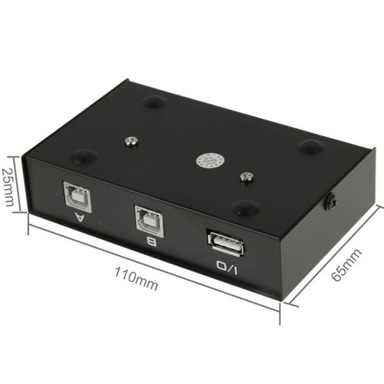 Conmutador de datos USB de 2 puertos