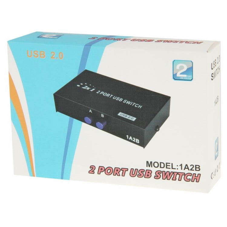 Conmutador de datos USB de 2 puertos