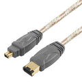 Cable FireWire IEEE 1394 de 6 pines a 4 pines, longitud: 5 m, 6Pin to 4Pin(5m)
