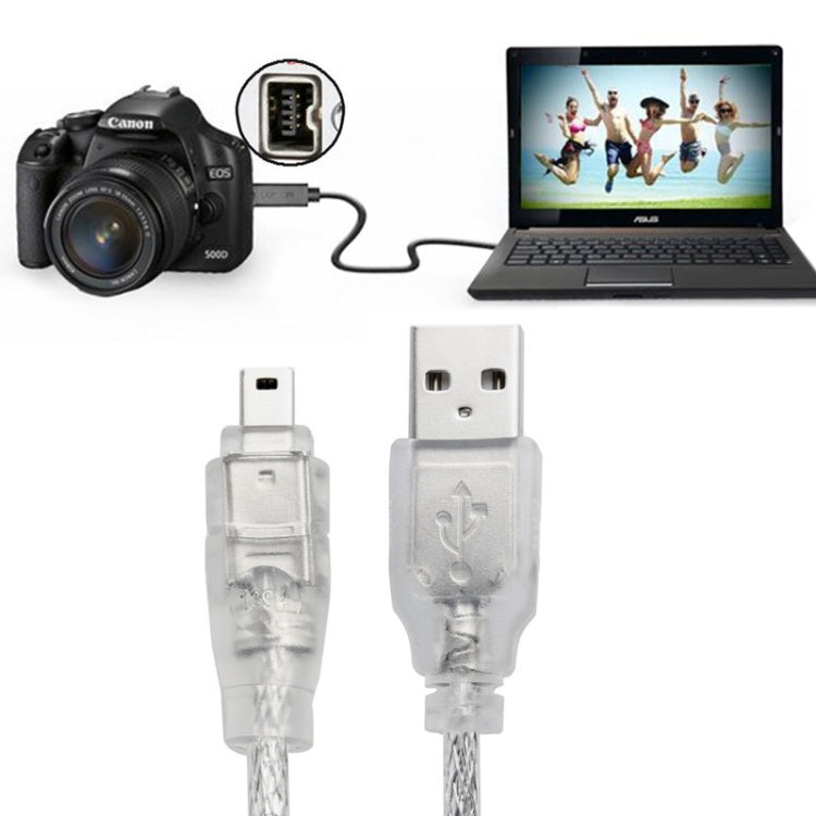 Cable iLink USB 2.0 macho a Firewire iEEE 1394 macho de 4 pines, longitud: 1,2 m, USB AM to 4Pin(1.5m)