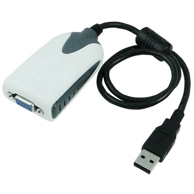 Adaptador USB a VGA para múltiples monitores y múltiples pantallas, resolución: 1680 x 1050, USB 2.0 (Resolution: 1680 x1050)
