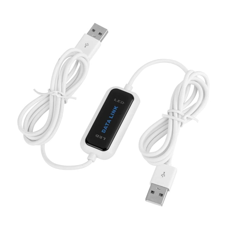 Cable de enlace de datos USB 2.0 de alta velocidad, intercambio de datos de PC a PC, Plug and Play, longitud: 165 cm