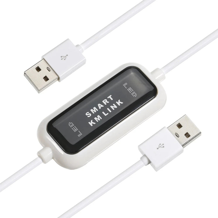 Cable de enlace inteligente KM USB 2.0 de alta velocidad, teclado y mouse de PC a PC para compartir, Plug and Play, longitud: 165 cm