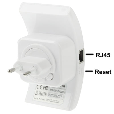Expansor de rango de repetidor Wireless-N WIFI 802.11n de 300 Mbps