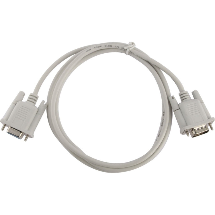 Cable de extensión serie DB9 macho a hembra RS232 de 9 pines, longitud: 1,5 m, RS232 Male to Male
