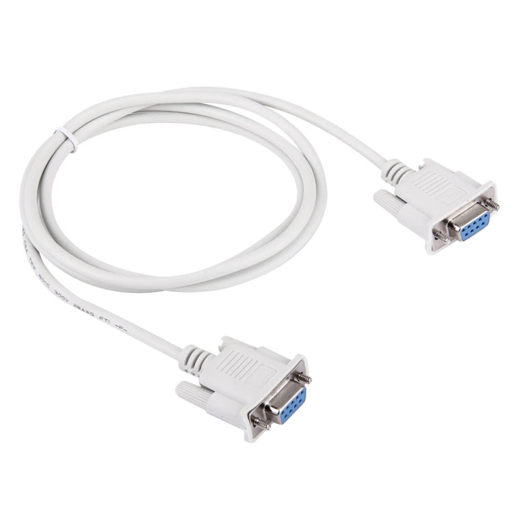 Cable RS232 9P hembra a 9P hembra, longitud: 1,5 m, RS232 Female to Female