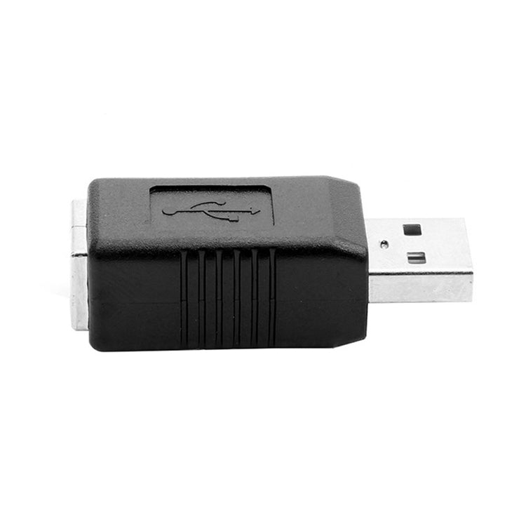 Convertidor de adaptador de impresora USB 2.0 AM a BF, USB 2.0 AM  (Black)