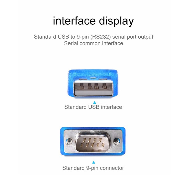 Cable USB a RS232 (entrega aleatoria de colores), USB to RS232 (With One IC), USB to RS232 (With Two IC), USB to RS232 (With Normal Quality)