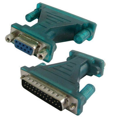 Cable USB a RS232 macho de 9 pines y adaptador RS232 9P hembra a RS232 macho de 25 pines con un solo chip, USB to RS232 with Single Chip