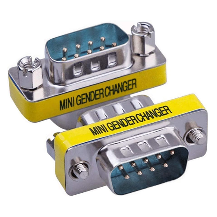 Convertidor adaptador hembra a hembra Serial RS232 DB9 de 9 pines, RS232 Male to Male, RS232 Female to Female