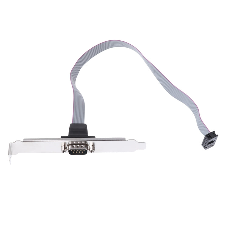 Cable de caja de host de puerto Com DB9 de 9 pines/cable de placa de puerto RS232, longitud: 36cm, RS232,Length: 36cm