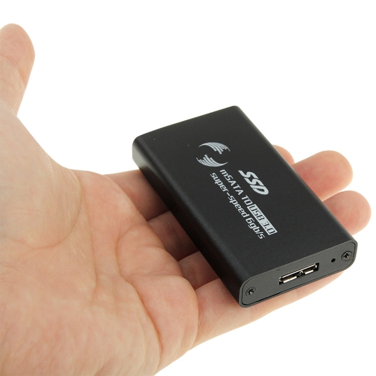 Disco de estado sólido mSATA de 6 gb/s SSD a caja de disco duro USB 3.0