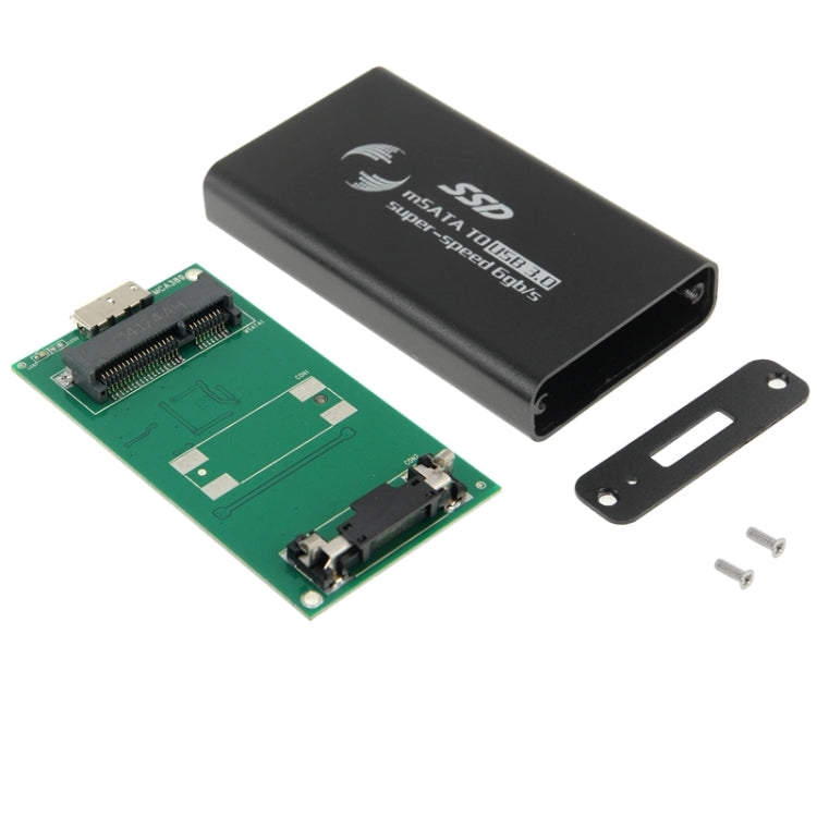 Disco de estado sólido mSATA de 6 gb/s SSD a caja de disco duro USB 3.0