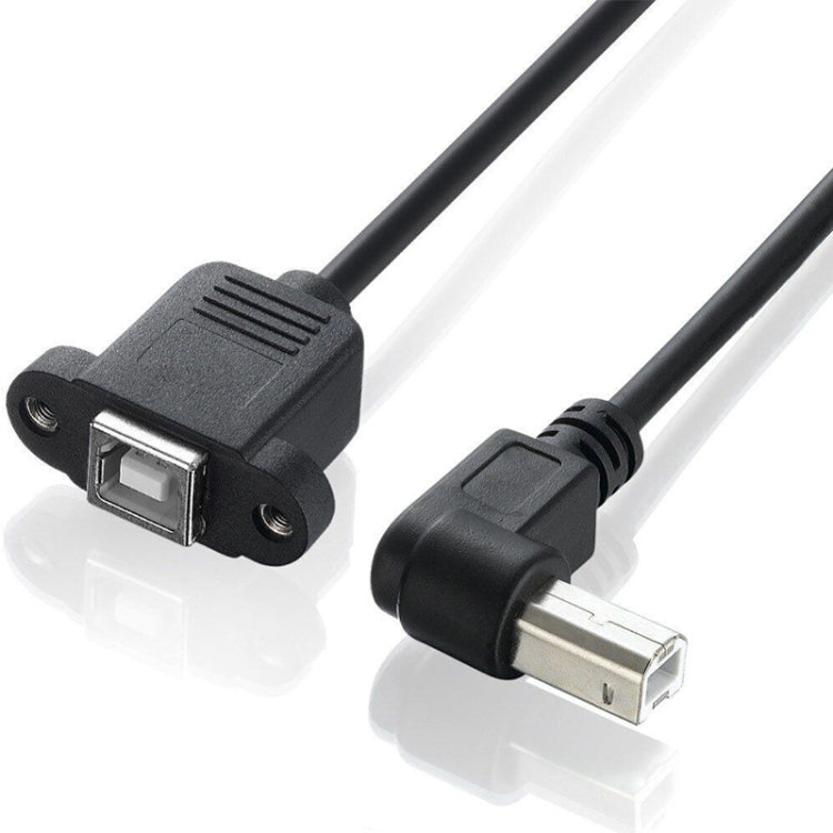 Cable de extensión de impresora/escáner USB 2.0 tipo B macho a hembra para HP, Dell, Epson, longitud: 50 cm