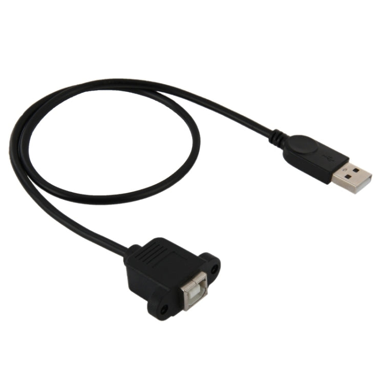 Cable adaptador de impresora/escáner USB 2.0 macho a USB 2.0 tipo B hembra para HP, Dell, Epson, longitud: 50 cm