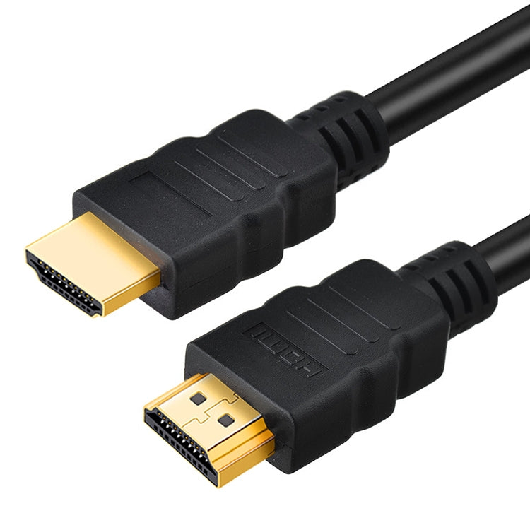 Cable HDMI de 19 pines macho a HDMI de 19 pines macho de 1,8 m, versión 1.3, compatible con HD TV / Xbox 360 / PS3, etc. (negro + chapado en oro), Gold Plated HDMI, Length: 1.8m