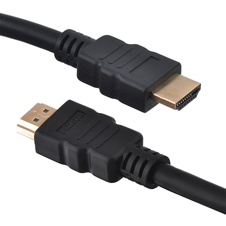 Cable HDMI de 19 pines macho a HDMI de 19 pines macho de 1,8 m, versión 1.3, compatible con HD TV / Xbox 360 / PS3, etc. (negro + chapado en oro), Gold Plated HDMI, Length: 1.8m