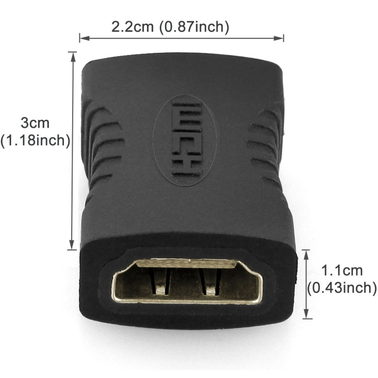 Adaptador HDMI hembra de 19 pines a HDMI hembra de 19 pines, HDMI Female to Female