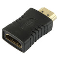 Adaptador chapado en oro HDMI de 19 pines macho a hembra, HDMI Male to Female