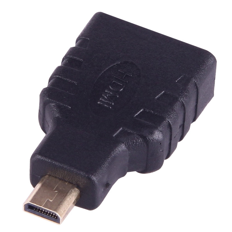 Adaptador Micro HDMI macho a HDMI hembra (chapado en oro), Micro HDMI Male to HDMI Female