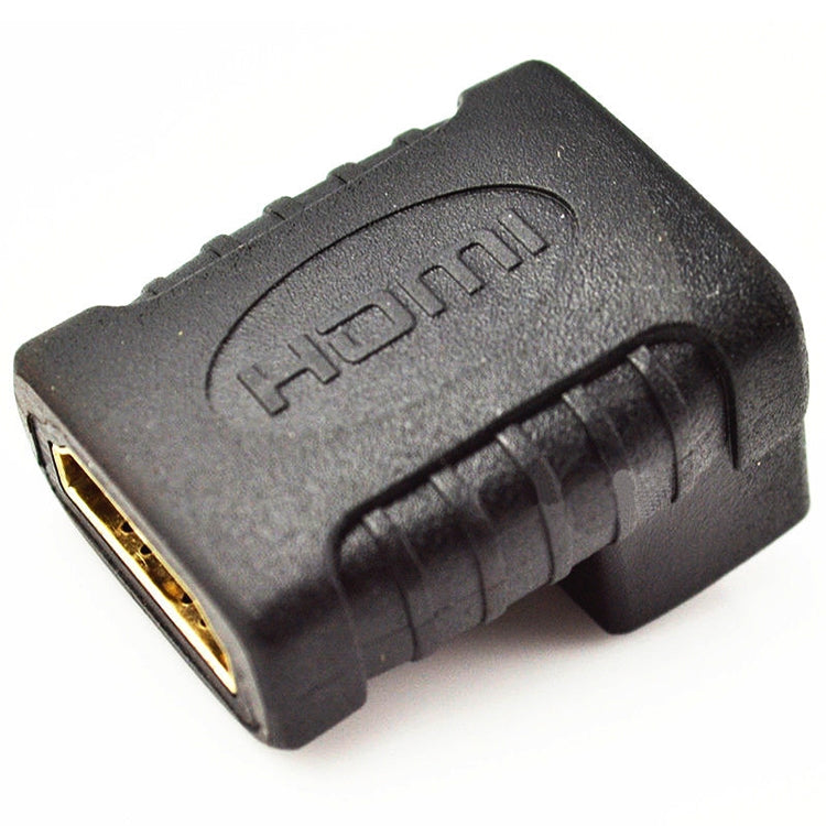Acoplador de ángulo HDMI (hembra a hembra) - 90 grados (chapado en oro), HDMI Female to Female